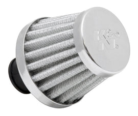 K&N Engineering 62-1600WT Cone-Shaped Crankcase Vent Filter with Chrome Top and Base