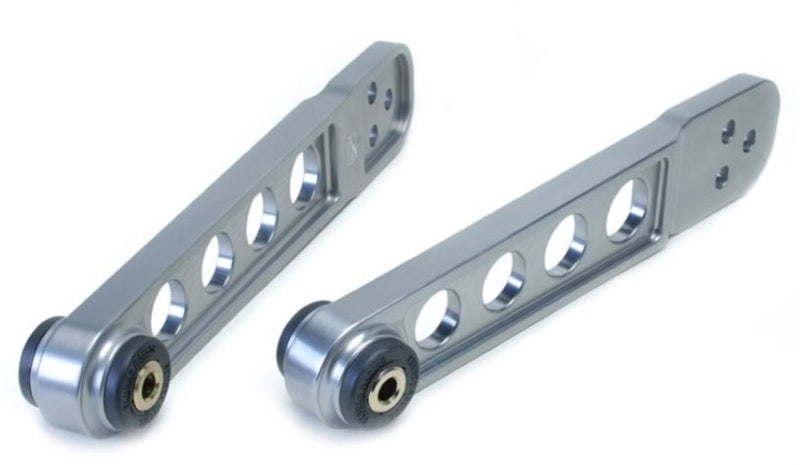 Skunk2 Racing Hard Anodized Rear Lower Control Arms for 2002-2006 Acura RSX & 2003-2008 Honda Element – Precision CNC-Machined Billet Aluminum, Adjustable Suspension Tuning