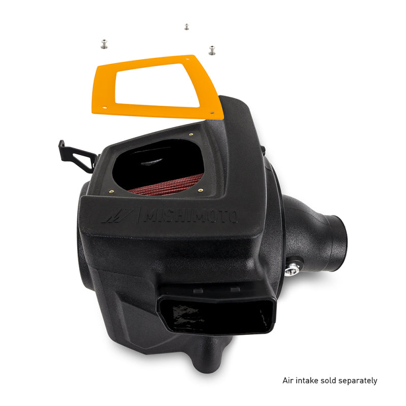 Mishimoto 2021+ Ford Bronco Air Intake Lid Kit - Blue and Yellow Color Match