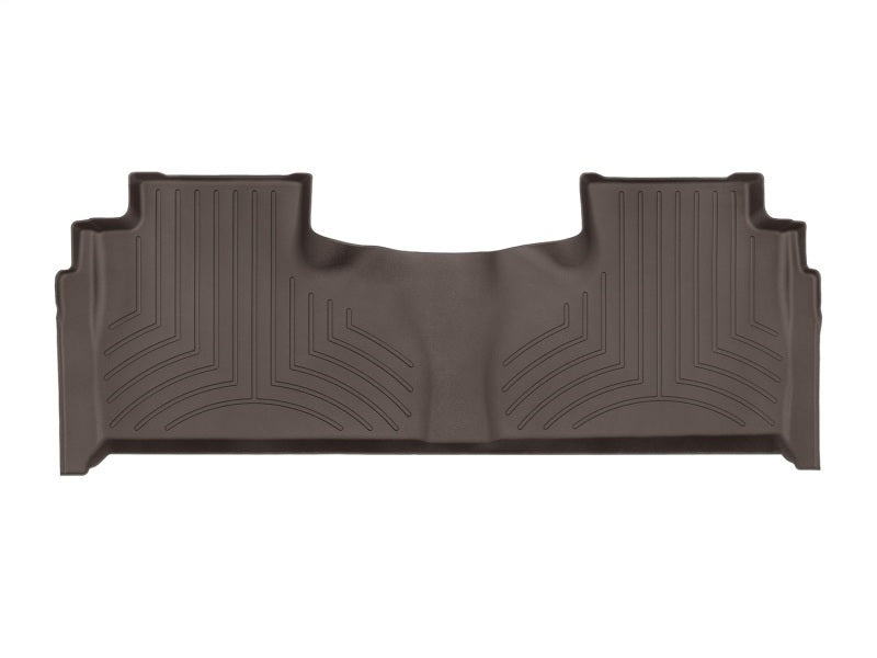 WeatherTech FloorLiner DigitalFit Rear Floor Mat Cocoa for 2021+ Chevrolet Tahoe, Suburban, GMC Yukon, and Cadillac Escalade - Part WET4716322