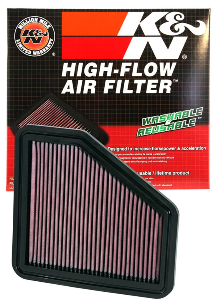 K&N Engineering High-Flow Drop-In Air Filter for 2007-2010 Toyota Camry and Scion xB Part Number KN-33-2326