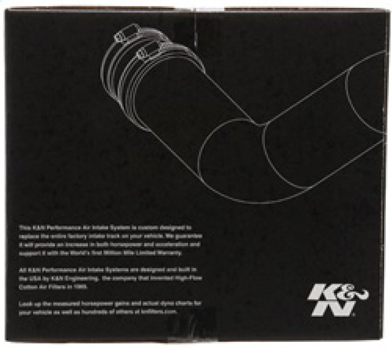 K&N Engineering 77-1562KTK Cold Air Intake System for Jeep Liberty and Dodge Nitro 3.7L V6