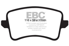 Load image into Gallery viewer, EBC Redstuff Ceramic Low Dust Rear Brake Pads for Audi A4 and A5 Quattro (Part No. EBCDP31988C)