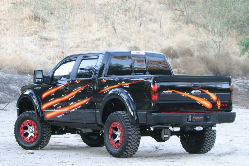 AMP Research BedStep Retractable Rear Bumper Access Step for 2006-2014 Ford F-150, Black