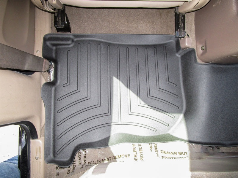 WeatherTech FloorLiner DigitalFit Rear Floor Liner Black for 1996-2002 Toyota 4Runner - Part Number WET441232
