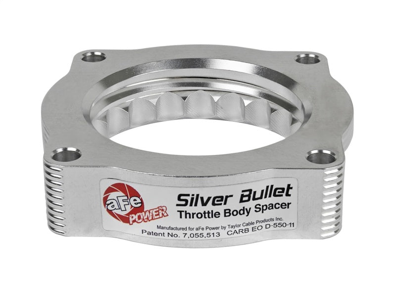 aFe Silver Bullet Throttle Body Spacer for BMW E53 5 Series (2004-2006) V8 4.4L & 4.6L Models