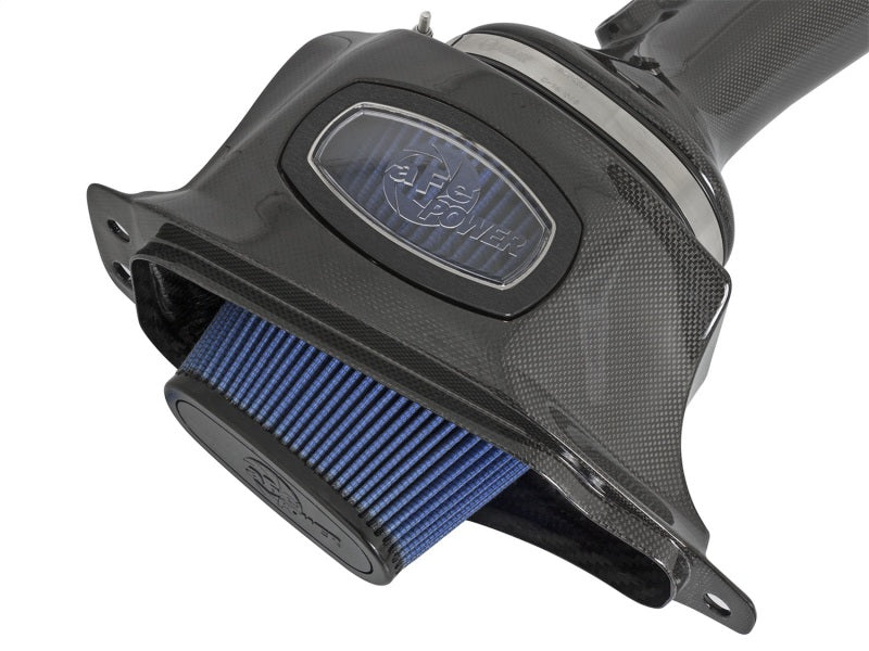 aFe Momentum Carbon Fiber Cold Air Intake System for Chevrolet Corvette Z06 (2015-2019) with V8-6.2L Engine