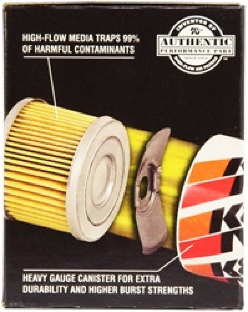 K&N Engineering Part 87-92 Supra Turbo / 93-98 Supra Turbo/Non-Turbo Oil Filter - K&N HP-1002