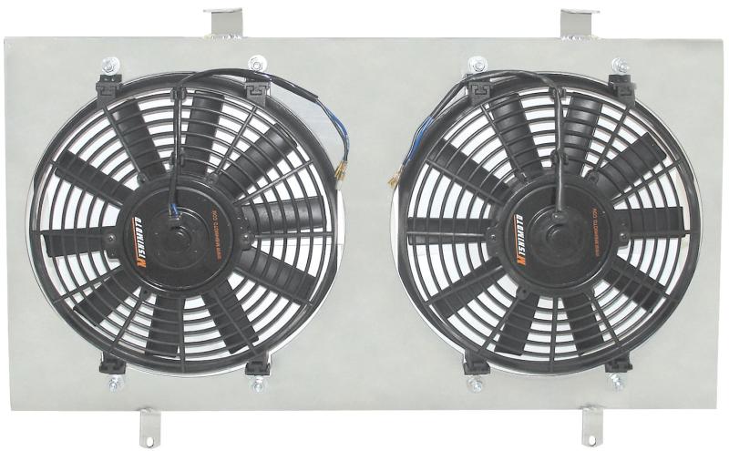 Mishimoto 86-92 Toyota Supra Turbo Aluminum Fan Shroud Kit – Improved Cooling Performance