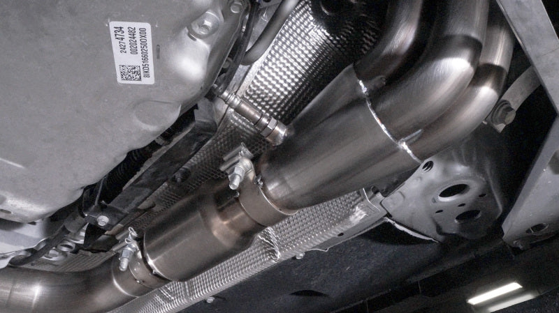 Stainless Works 2016-2019 Cadillac CTS-V Sedan Headers with 2-inch Primaries and X-Pipe Connection
