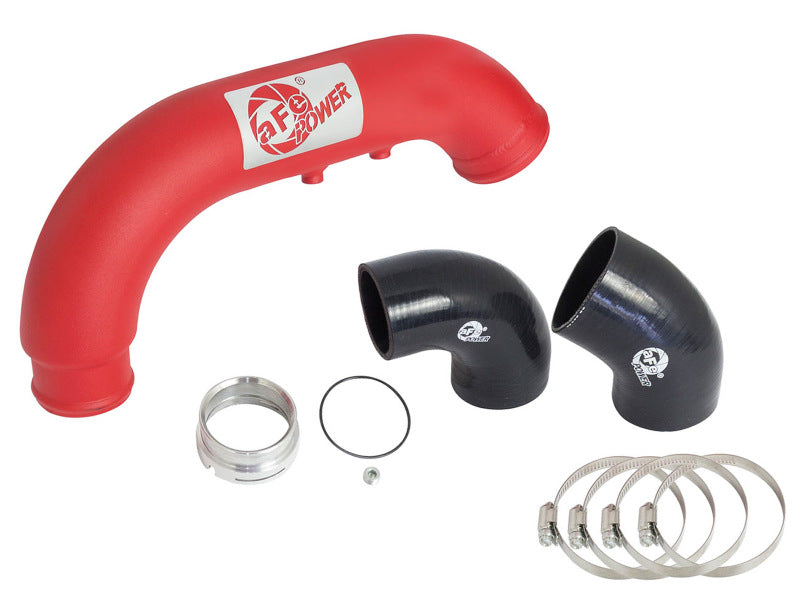 aFe BladeRunner 3-Inch Red Ice Cold Charge Pipe Kit for 2016-2018 Chevy Colorado and GMC Canyon 2.8L
