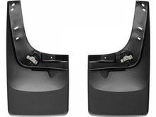 Load image into Gallery viewer, WeatherTech WET110012 DigitalFit No-Drill MudFlaps for 2008-2010 Ford F-250 Super Duty, Black