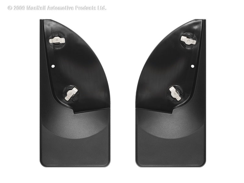 WeatherTech No-Drill DigitalFit MudFlaps for 2007-2010 Ford F-250 Super Duty - Black