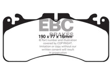 Load image into Gallery viewer, EBC Yellowstuff Front Brake Pads for Lexus LS460 and RC F * High-Performance Street and Track Use