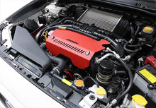 Load image into Gallery viewer, Perrin Performance Red Pulley Cover for 2015-2021 Subaru WRX and WRX STI