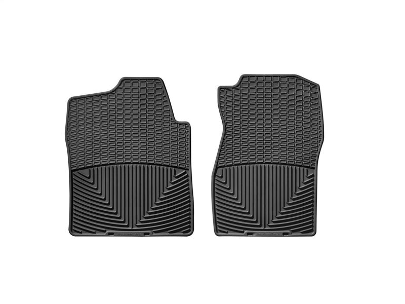 WeatherTech All-Weather Front Floor Mats for Chevrolet Avalanche 2011 and GMC Sierra 2010-2011, Black - Part No. wetW72
