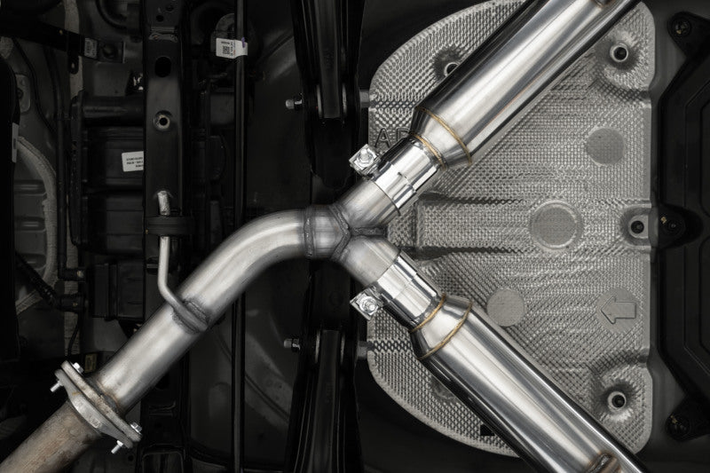 MBRP Armor Pro Series Axle Back Exhaust System for Kia Forte GT 2022-2024 with Quad Carbon Fiber Tips