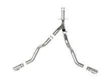 Load image into Gallery viewer, aFe Large Bore-HD 4-inch 409 Stainless Steel DPF-Back Exhaust System with Polished Tips for GM Diesel Trucks 2020-2025