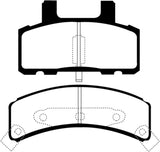 EBC Greenstuff 4x4 Truck and SUV Brake Disc Pads for Cadillac Escalade and GMC V2500 - Part Number EBCCDP61273