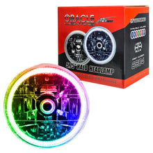 Load image into Gallery viewer, Oracle Pre-Installed 5.75 Inch Sealed Beam with ColorSHIFT Halo for Classic Cars and Trucks