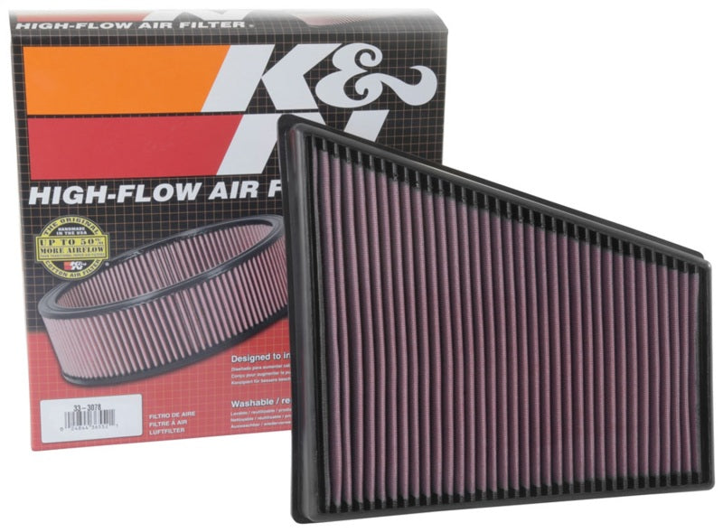 K&N Engineering High-Flow Drop-In Air Filter for Porsche 718 Boxster & Cayman (2017-2018) * Part Number KN33-3078