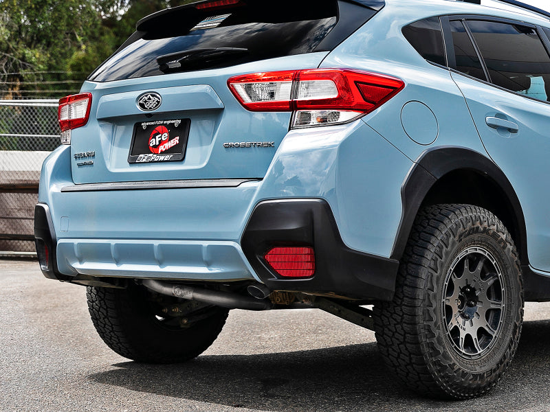 aFe Power Takeda 2.5-inch Stainless Steel Cat-Back Exhaust System for Subaru Crosstrek 2018-2020