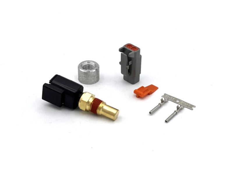 AEM Universal 1/8 inch PTF Water, Coolant, and Oil Temperature Sensor Kit with Deutsch Style Connector
