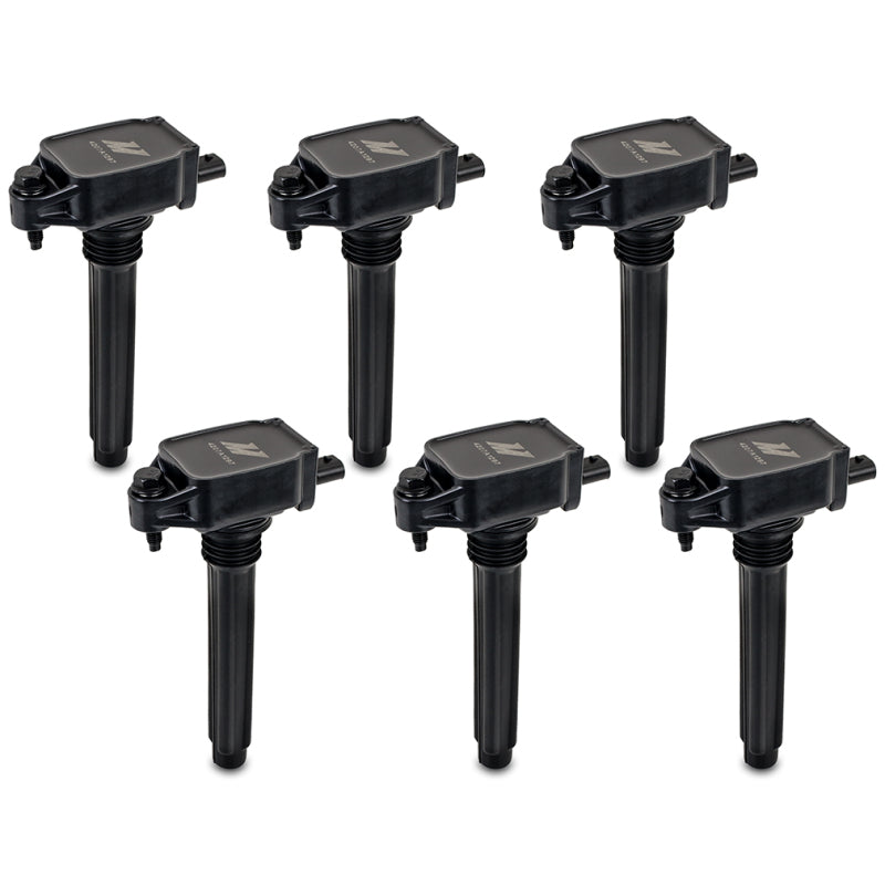 Mishimoto 12-18 Jeep Wrangler 3.6L Ignition Coil Set – High-Performance Replacement for Improved Engine Reliability