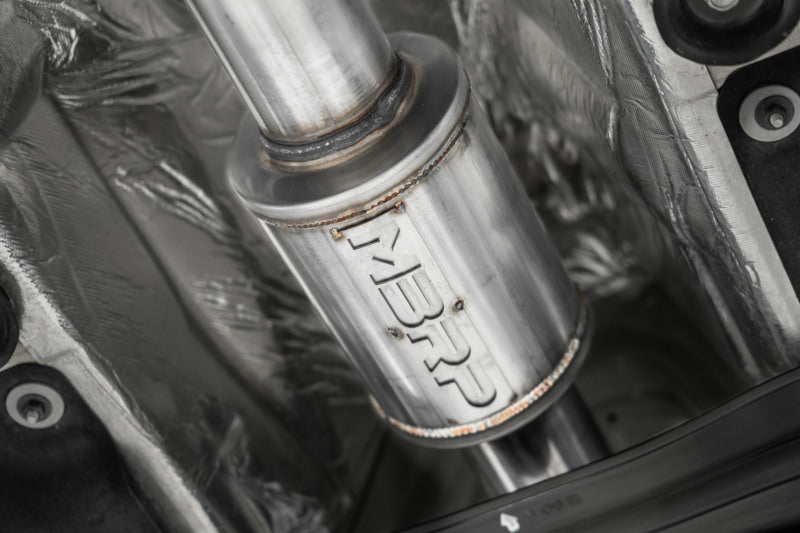 MBRP Armor Pro Series 22-23 Hyundai Kona N 2.0L Turbo Cat Back Exhaust System with Dual Rear Exit and Carbon Fiber Tips
