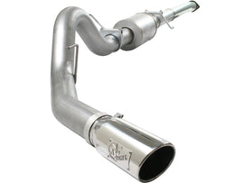 aFe Atlas 4-Inch Aluminized Steel Cat-Back Exhaust System with Polished Tip for Ford F-150 2011-2014 V6-3.5L