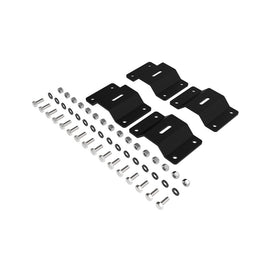 KC HiLiTES Platform One Rooftop Tent Mounts for Secure Vehicle Roof Installation