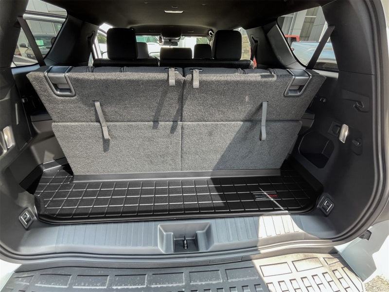 WeatherTech Cargo Liner Black for 2025 Toyota 4Runner 7-Passenger Behind 3rd Row, Part Number WET401830