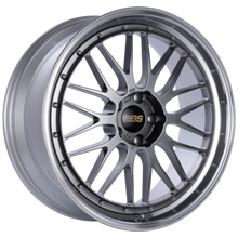 Load image into Gallery viewer, BBS LM 17x7.5 Inch Alloy Wheel with Diamond Black Finish and Diamond Cut Lip - Part Number BBSLM198DBPK
