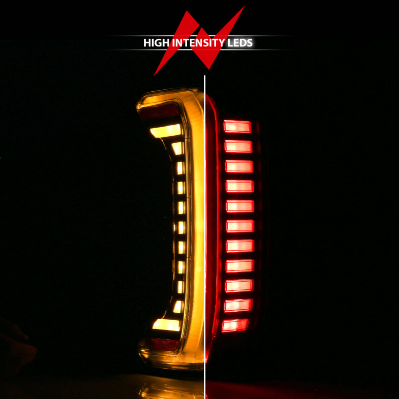 ANZO Z-Series Full LED Tail Lights for Toyota Tundra 2022-2024 Pair