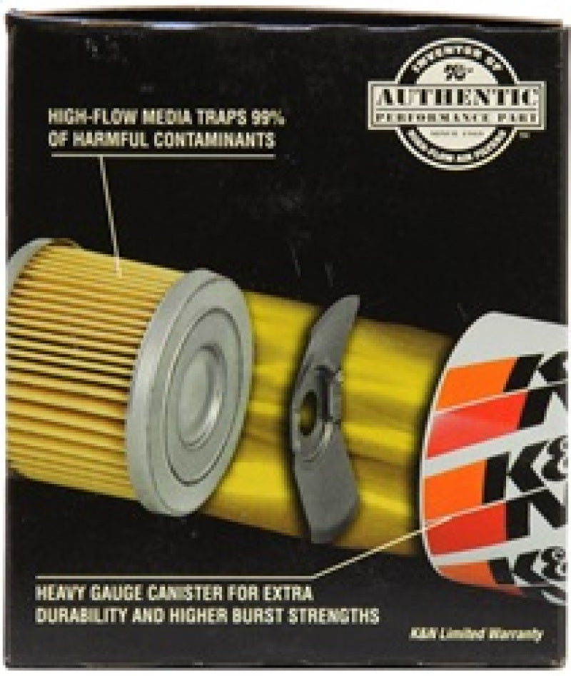 K&N Engineering KNNHP-2004 Premium Gold Oil Filter for Select Vehicles