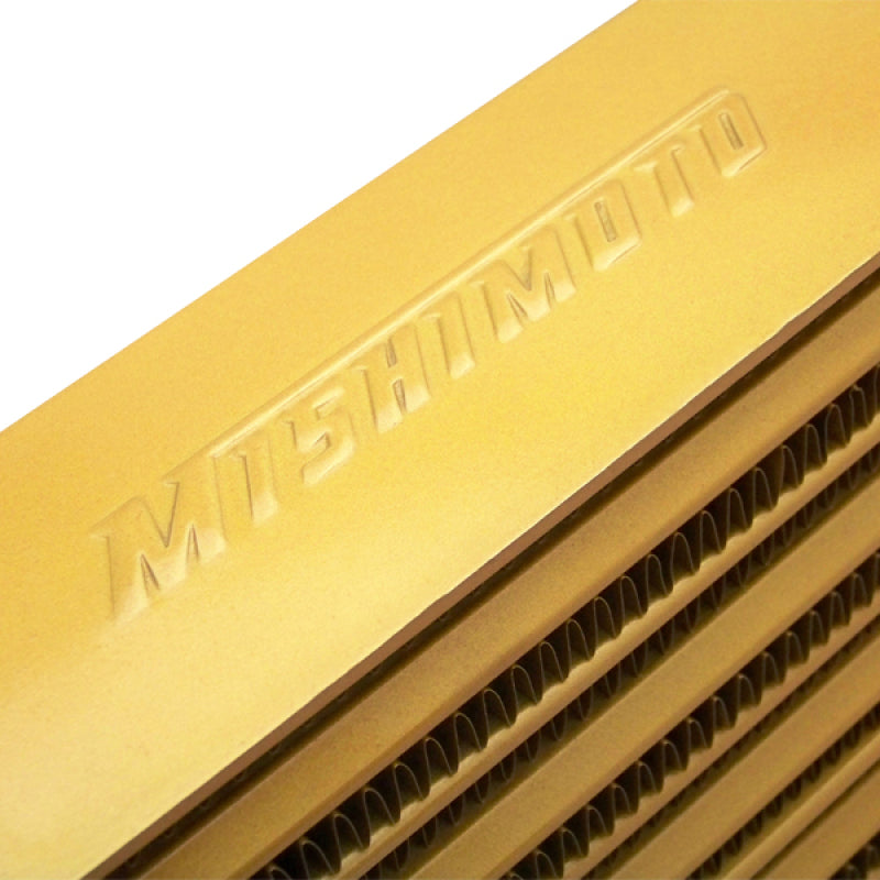 Mishimoto Eat Sleep Race Special Edition Gold M-Line Intercooler for Universal Fitment