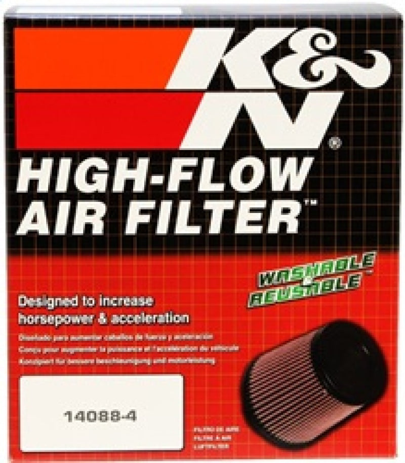 K&N Engineering Universal Rubber Air Filter with 2.5-inch Flange * Fits 2010-2011 Mitsubishi Lancer