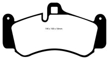 Load image into Gallery viewer, EBC Yellowstuff Brake Pads Part Number ebcDP41516R for Porsche 911 (996, 997, 991) - Street and Track Performance