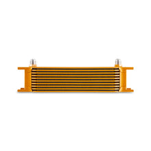 Load image into Gallery viewer, Mishimoto Universal -8AN 10-Row Oil Cooler - Gold