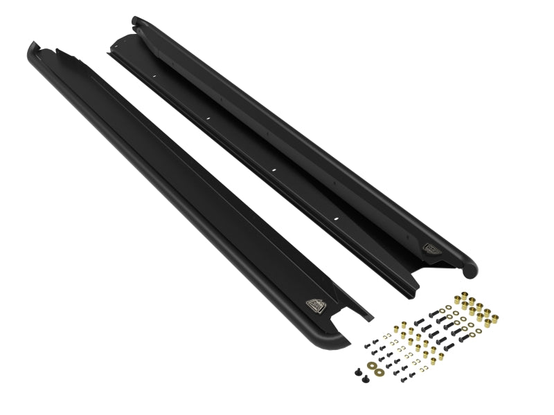 aFe POWER Subaru Outback Terra Guard Trail Slider Steps * Heavy-Gauge Steel Body Protection and Off-Road Access