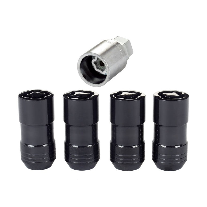 McGard Black Cone Seat Wheel Lock Set M14 x 1.5 for GMC and Chevrolet Vehicles