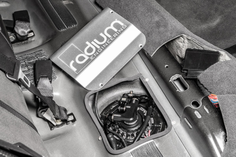 Radium Engineering Aluminum Fuel Pump Access Cover for 2008-2015 Cadillac CTS Models