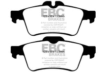 Load image into Gallery viewer, EBC Greenstuff 2000 Series Sport Brake Pads for Mazda 3 and Volvo V50 * Part Number EBCDP21749