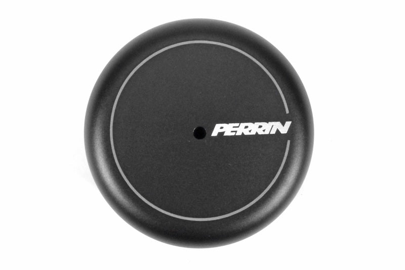Perrin Performance Black Oil Filter Cover for Subaru WRX and BRZ/FR-S/86/GR86 (2013-2025)