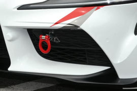 Cusco Folding Front Tow Hook for 2020+ Toyota Supra (A90) 3.0L Turbo - Red