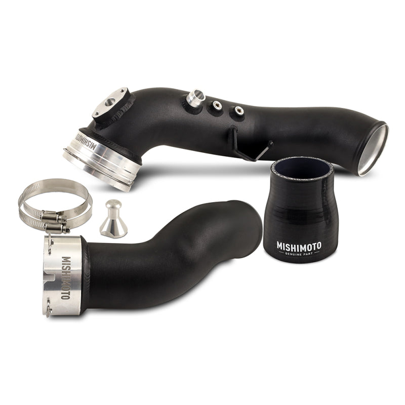 Mishimoto BMW N55 Charge Pipe Kit (F2X F3X) 335i 435i – Durable Aluminum Replacement for Improved Boost Reliability
