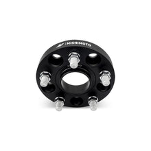 Load image into Gallery viewer, Mishimoto 20mm Hub-Centric Wheel Spacers, 5x120 Bolt Pattern, 64.1mm Center Bore, M14x1.5 - Black