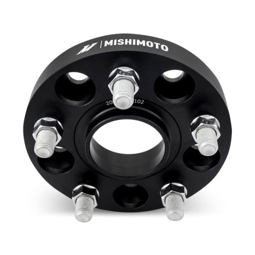 Mishimoto 5x120 Wheel Spacers for Honda Civic Type R (2017-2021), 50mm Offset, Black Anodized