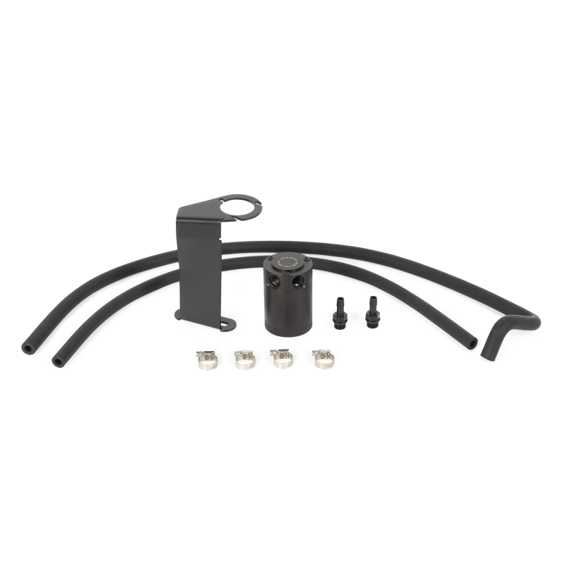 Mishimoto 2016-2024 Infiniti Q50 & Q60 3.0T Baffled Oil Catch Can Kit with PCV Connection