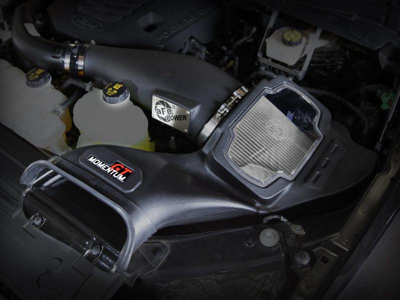 aFe Power Momentum GT Pro Dry S Cold Air Intake System for Ford F-150 2021-2022 V6-3.5L (PowerBoost)